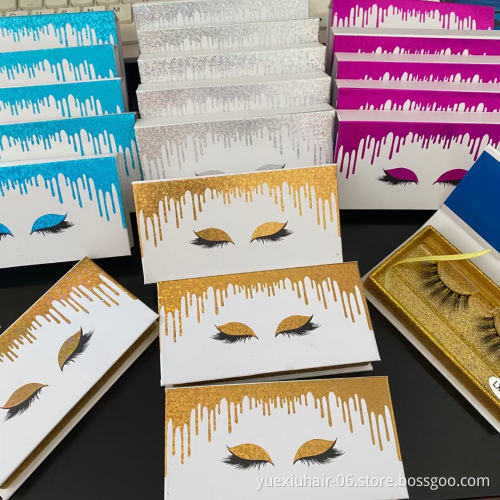 Professional New cheap wholesale High Quality Own Brand Private Label 100% Real 3D 5D 18-25mm Mink Eyelashes extension vendor